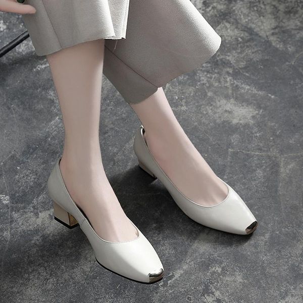 dress shoes summer women's pumps med heels square toe shallow lady leather beige red black b77
dress shoes summer women's pumps med heels square toe shallow lady leather beige red black b77