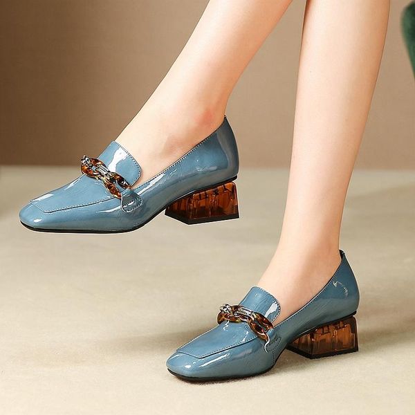 dress shoes ins women pumps natural leather cowhide upper + pigskin lining +sheepskin insole amber crystal chain, Black
dress shoes ins women pumps natural leather cowhide upper + pigskin lining +sheepskin insole amber crystal chain, Black