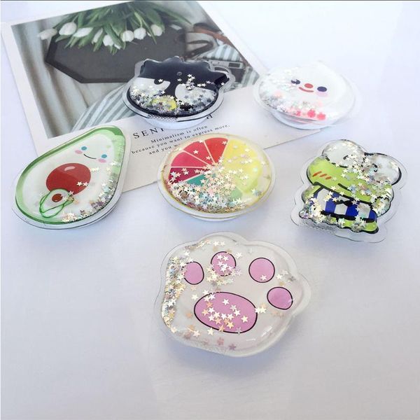 cell phone mounts & holders creative mobile holder flash powder into oil liquid quicksand cartoon bag folding air bracket back sticker bra
cell phone mounts & holders creative mobile holder flash powder into oil liquid quicksand cartoon bag folding air bracket back sticker bra