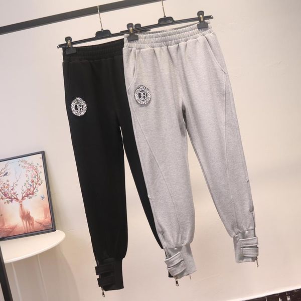 women's pants & capris luxury female gray sweatpants trendy harlan for autumn winter sports casual woman harajuku designer, Black;white
women's pants & capris luxury female gray sweatpants trendy harlan for autumn winter sports casual woman harajuku designer, Black;white