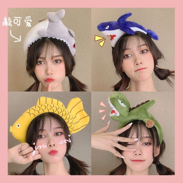carp hoop female face washing net red cute dinosaur funny cartoon wide binding, Black;brown
carp hoop female face washing net red cute dinosaur funny cartoon wide binding, Black;brown