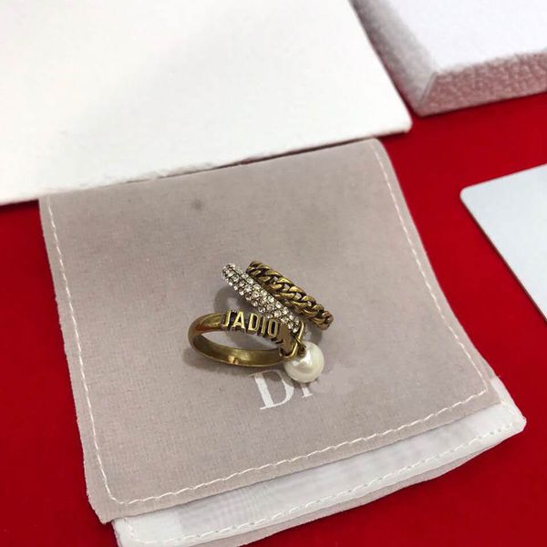ring d jia di multilayer three circle pearl brass letter small fresh and unique net red, Silver
ring d jia di multilayer three circle pearl brass letter small fresh and unique net red, Silver