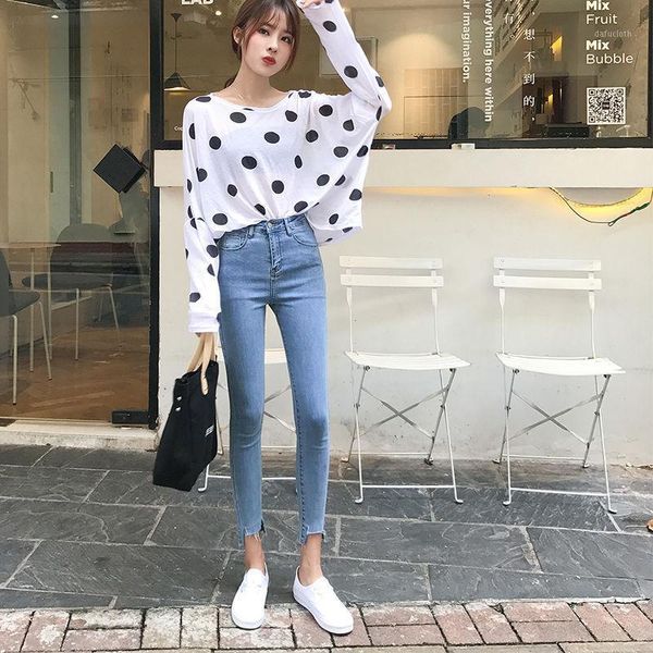 women's jeans women 2021 spring autumn fashion slim pencil pants female high waist tight ladies skinny pockets denim trousers p88, Blue
women's jeans women 2021 spring autumn fashion slim pencil pants female high waist tight ladies skinny pockets denim trousers p88, Blue