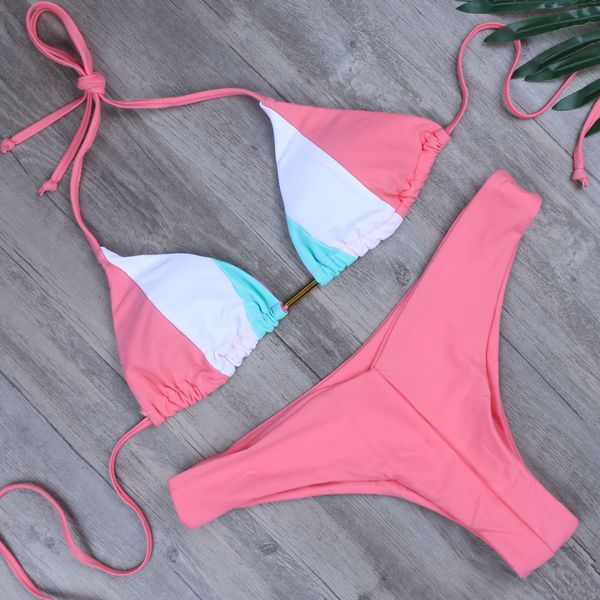 new string halter micro mini bikini monokini brazilian swimwear womens swimsuit bathing suits swimming suit for women swiming
new string halter micro mini bikini monokini brazilian swimwear womens swimsuit bathing suits swimming suit for women swiming