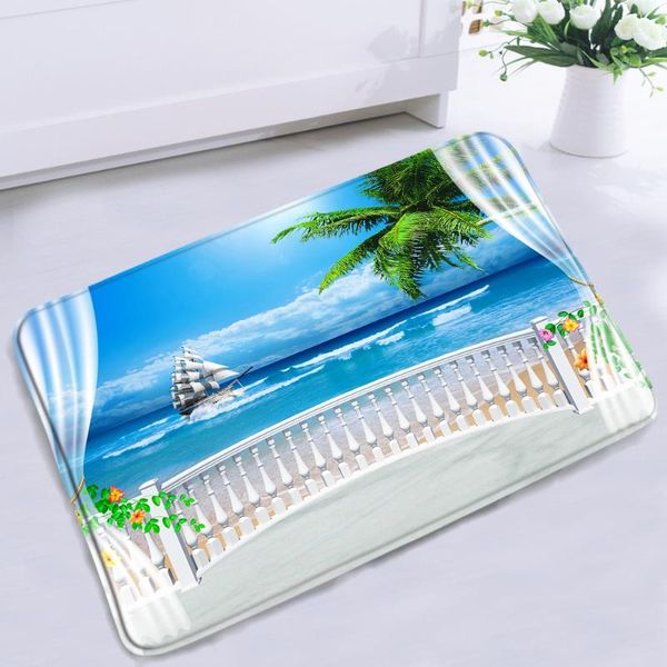 bath mats nordic tropical landscape bathroom mat 3d beach blue ocean sailing palm tree non-slip kitchen entrance floor rugs washable
bath mats nordic tropical landscape bathroom mat 3d beach blue ocean sailing palm tree non-slip kitchen entrance floor rugs washable