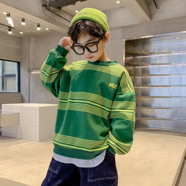 hoodies & sweatshirts children fashion thick striped sweatshirt kids boy autumn winter casual sport round neck pullover 5 6 7 8 9 10 11, Black
hoodies & sweatshirts children fashion thick striped sweatshirt kids boy autumn winter casual sport round neck pullover 5 6 7 8 9 10 11, Black