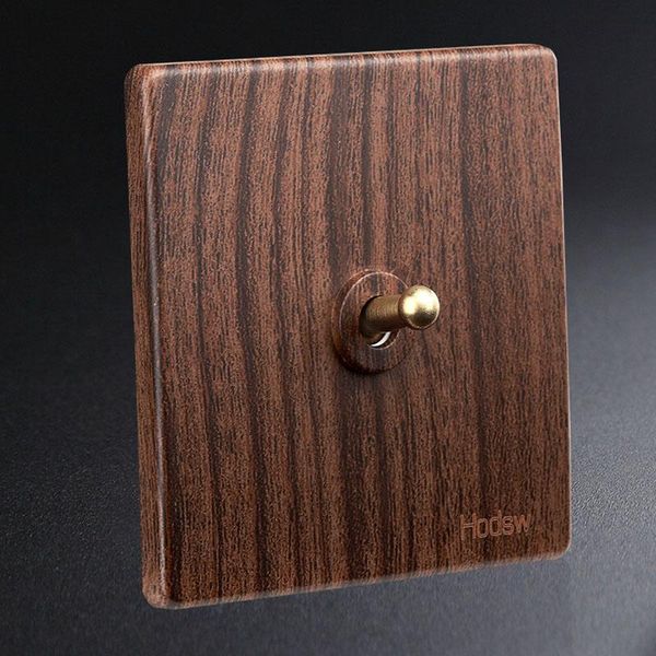 smart home control vintage toggle switch wood color 1-4 gang 2 way brass lever single dual wall light panel 
smart home control vintage toggle switch wood color 1-4 gang 2 way brass lever single dual wall light panel