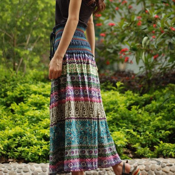 skirts women floral long skirt elastic sashes pleated a-line ladies 2 styles summer casual female vestidos yo94, Black
skirts women floral long skirt elastic sashes pleated a-line ladies 2 styles summer casual female vestidos yo94, Black