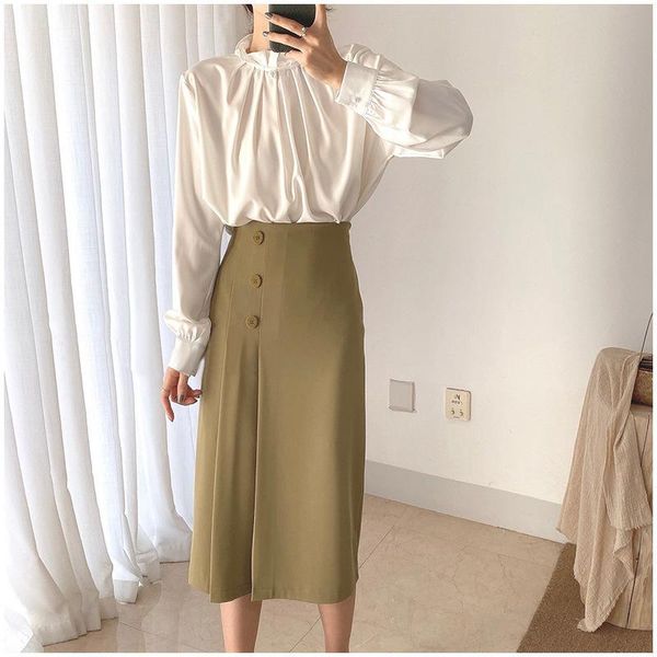 skirts 2021 all-match women's clothing fashion female elegant faldas mujer spring style fairy saia, Black
skirts 2021 all-match women's clothing fashion female elegant faldas mujer spring style fairy saia, Black