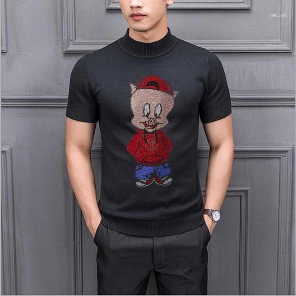 men's sweaters rhinestones sweater men short sleeve o-neck pullover clothing fashion casual slim fit jumper drill1, White;black
men's sweaters rhinestones sweater men short sleeve o-neck pullover clothing fashion casual slim fit jumper drill1, White;black