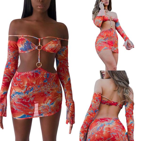 women's swimwear women digital print mini dress, long flared sleeve off-shoulder hollow out bodycon dress for summer, White;black
women's swimwear women digital print mini dress, long flared sleeve off-shoulder hollow out bodycon dress for summer, White;black