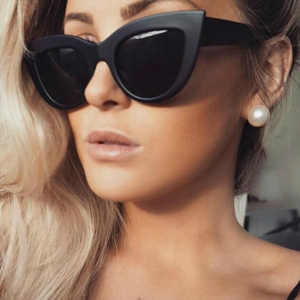 retro fashion sunglasses women brand designer vintage cat eye black sun glasses female lady uv400 oculos, White;black
retro fashion sunglasses women brand designer vintage cat eye black sun glasses female lady uv400 oculos, White;black