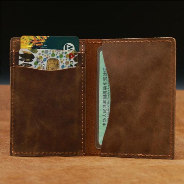 card holders eekend super slim wallet 100% genuine leather mini purse men thin small, Brown;gray
card holders eekend super slim wallet 100% genuine leather mini purse men thin small, Brown;gray