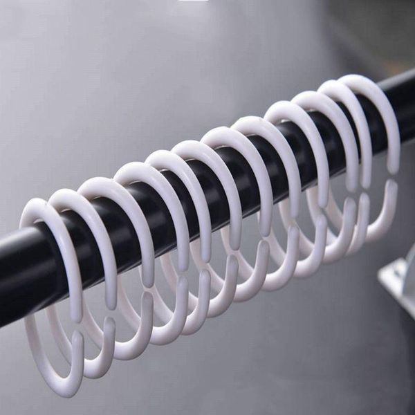 robe hooks 24pcs c-shaped plastic shower curtain rings bath drape loop clip hanging hook hanger for bathroom room
robe hooks 24pcs c-shaped plastic shower curtain rings bath drape loop clip hanging hook hanger for bathroom room