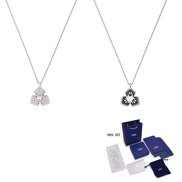 chains rotatable orchid necklace black crystal ladies luxury romantic girlfriend jewelry gift, Silver
chains rotatable orchid necklace black crystal ladies luxury romantic girlfriend jewelry gift, Silver