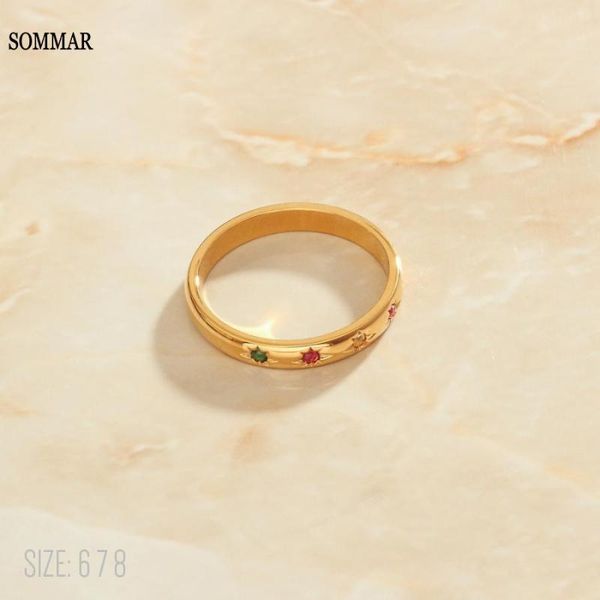 cluster rings sommar summer style 18kgp gold filled size 6 7 8 female friend finger ring colored zircon tail men christmas gift, Golden;silver
cluster rings sommar summer style 18kgp gold filled size 6 7 8 female friend finger ring colored zircon tail men christmas gift, Golden;silver