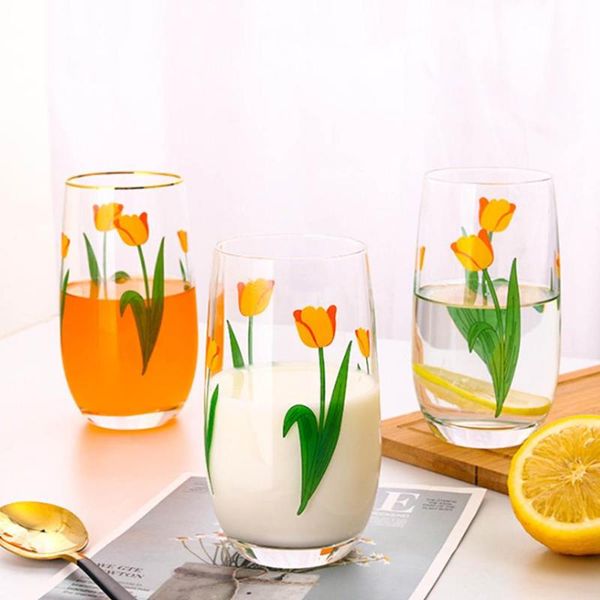 wine glasses 1pc ins glass breakfast milk cup tulips high temperature resistance coffee mug home office tea cups
wine glasses 1pc ins glass breakfast milk cup tulips high temperature resistance coffee mug home office tea cups
