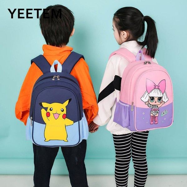 backpack boys and girls school bag cute cartoon kindergarten stitching color large capacity supplies back to
backpack boys and girls school bag cute cartoon kindergarten stitching color large capacity supplies back to