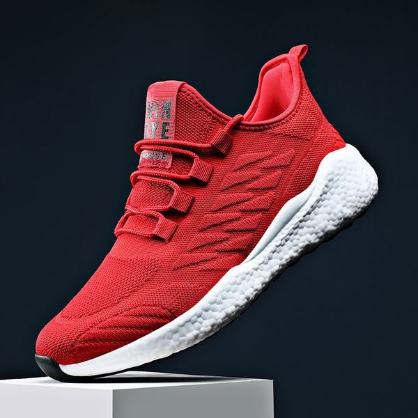 new soft-soled sneakers men shoes ultralight comfortable breathable sports running shoes stretch fabric support dropshipping, Red;white
new soft-soled sneakers men shoes ultralight comfortable breathable sports running shoes stretch fabric support dropshipping, Red;white
