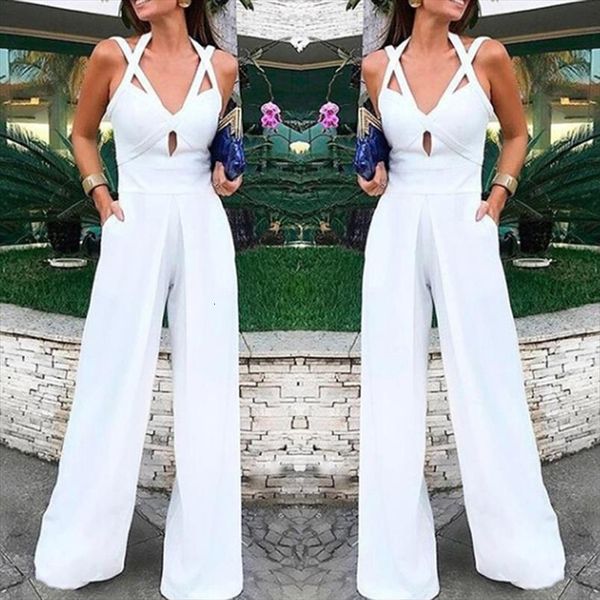 bodycon bodysuit white women legging lace up jumpsuit solid color loose one piece romper overalls party playsuit female, Black
bodycon bodysuit white women legging lace up jumpsuit solid color loose one piece romper overalls party playsuit female, Black