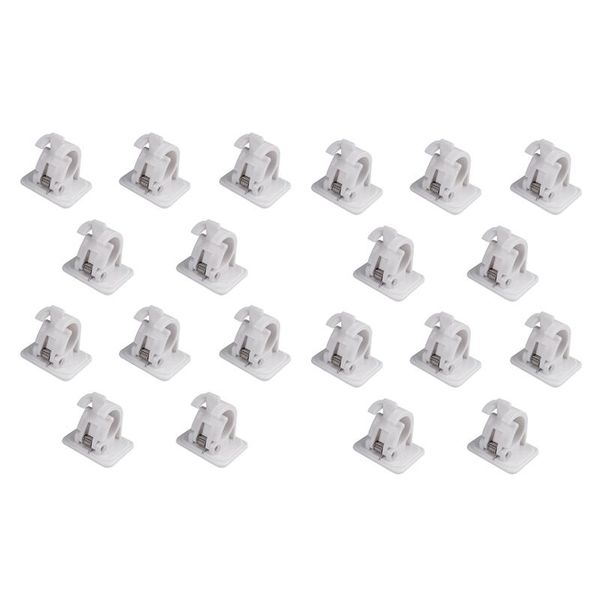 shower curtains 20 pcs self adhesive hooks rod bracket towel curtain drapery pole hanging clip wall