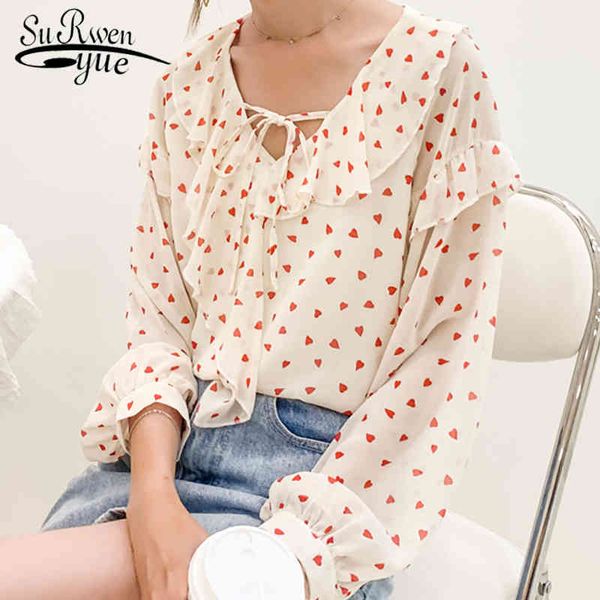 fashion casual loose women blouse bow party beach chiffon long sleeve v-neck clothing 5333 50 210521, White
fashion casual loose women blouse bow party beach chiffon long sleeve v-neck clothing 5333 50 210521, White