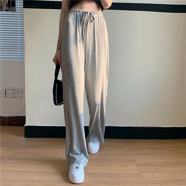women's pants & capris safari style fashion casual women sweat high waist solid lace-up stretch soft wide-leg 2021 loose wild trousers, Black;white
women's pants & capris safari style fashion casual women sweat high waist solid lace-up stretch soft wide-leg 2021 loose wild trousers, Black;white