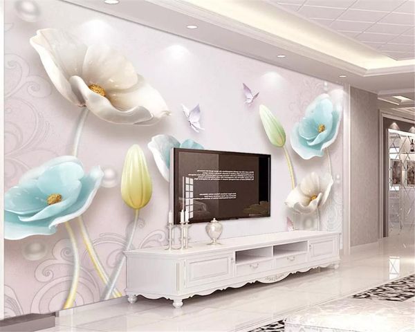 wallpapers shuhiko customized 3d classic wallpaper three-dimensional embossed jewelry tulip european tv background wall home decoration
wallpapers shuhiko customized 3d classic wallpaper three-dimensional embossed jewelry tulip european tv background wall home decoration
