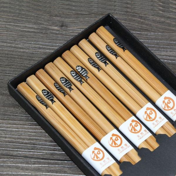 pairs bamboo chinese chopsticks for sushi non-slip chop sticks set reusable cartoon fish pattern chopstick tableware gift
pairs bamboo chinese chopsticks for sushi non-slip chop sticks set reusable cartoon fish pattern chopstick tableware gift