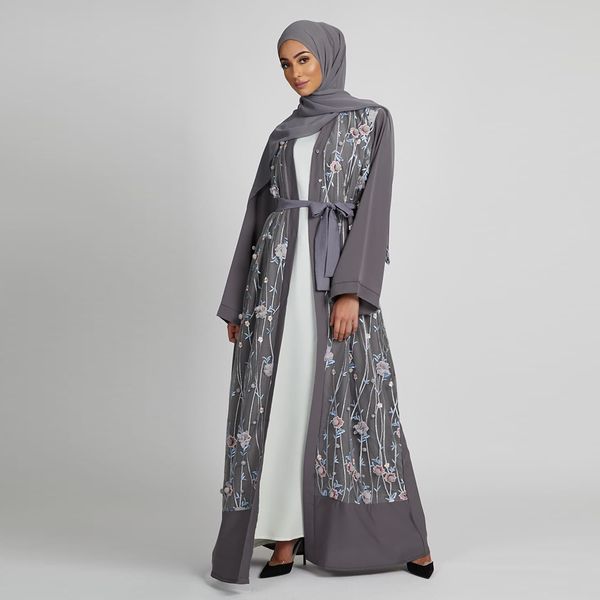 ramadan eid mubarak embroidery abaya turkey kimono cardigan hijab muslim dress islam clothing abayas for women dubai kaftan robe, Red
ramadan eid mubarak embroidery abaya turkey kimono cardigan hijab muslim dress islam clothing abayas for women dubai kaftan robe, Red
