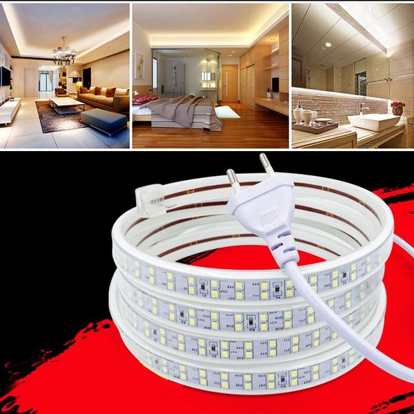 strips led strip light 220v waterproof high brightness 120ledsm flexible kitchen outdoor garden with switch
strips led strip light 220v waterproof high brightness 120ledsm flexible kitchen outdoor garden with switch