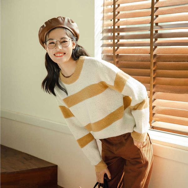 women's sweaters sweater winter stripped fit shape all match warm long sleeve pullover sweater knitwear y26b, White;black
women's sweaters sweater winter stripped fit shape all match warm long sleeve pullover sweater knitwear y26b, White;black