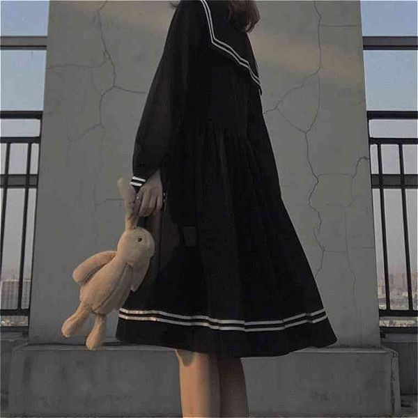 dresses women bow patchwork loose a-line fashion knee-length cute empire preppy style ins sailor collar japanese all-match black, Black;gray
dresses women bow patchwork loose a-line fashion knee-length cute empire preppy style ins sailor collar japanese all-match black, Black;gray