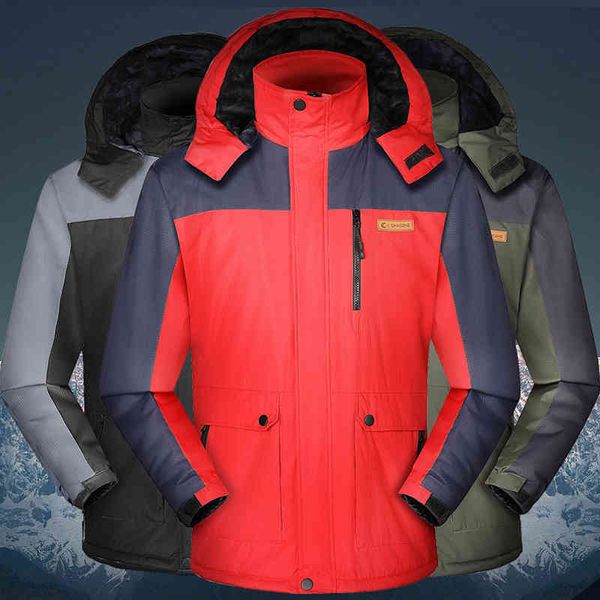 jacket trench coat men outdoor winter ski suit waterproof warm cotton clothes casual jackets plus size overcoat windbreaker 210515, Tan;black
jacket trench coat men outdoor winter ski suit waterproof warm cotton clothes casual jackets plus size overcoat windbreaker 210515, Tan;black