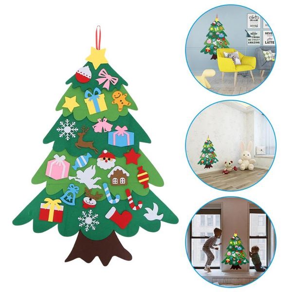 christmas decorations 1pc kid diy felt tree decoration for home ornaments santa claus xmas 2021 year
christmas decorations 1pc kid diy felt tree decoration for home ornaments santa claus xmas 2021 year