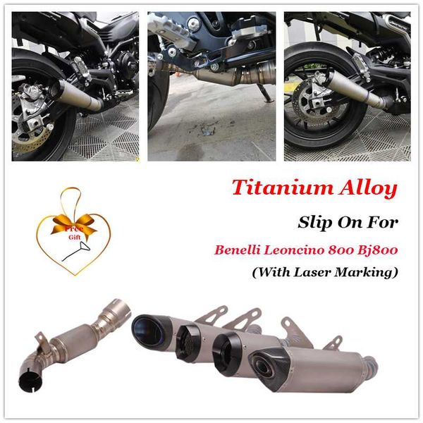 motorcycle exhaust system slip on for benelli leoncino 800 bj800 modified middle connection pipe titanium alloy muffler
motorcycle exhaust system slip on for benelli leoncino 800 bj800 modified middle connection pipe titanium alloy muffler