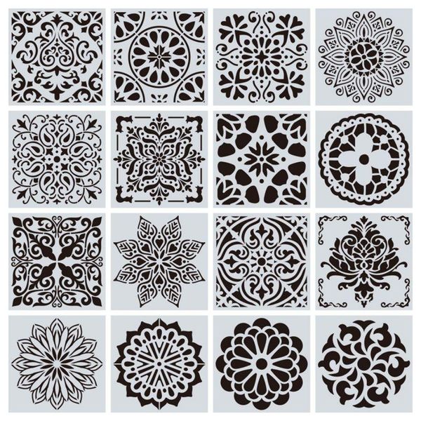 craft tools 15*15 mandala stencils drawing laser cut template wall stencil painting for wood floor tiles fabric diy home decoratio
craft tools 15*15 mandala stencils drawing laser cut template wall stencil painting for wood floor tiles fabric diy home decoratio