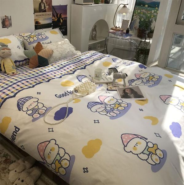 bedding sets cute cartoon set kid teen,lovely single double cotton twin full home textile bed sheet pillow case duvet cover
bedding sets cute cartoon set kid teen,lovely single double cotton twin full home textile bed sheet pillow case duvet cover