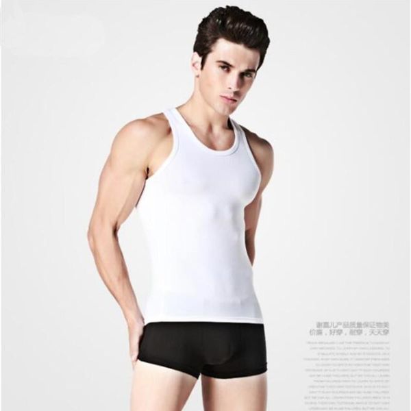 men' tank / 100 % cotton mens sleeveless solid muscle vest undershirts o-neck gymclothing tees whorl 3pcs men daily, White;black
men' tank / 100 % cotton mens sleeveless solid muscle vest undershirts o-neck gymclothing tees whorl 3pcs men daily, White;black