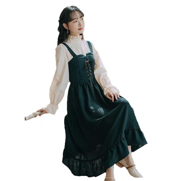 casual dresses elegant suspender dress 2021 spring autumn girl retro red waist thin temperament sleeveless strap women clothes 172b, Black;gray
casual dresses elegant suspender dress 2021 spring autumn girl retro red waist thin temperament sleeveless strap women clothes 172b, Black;gray