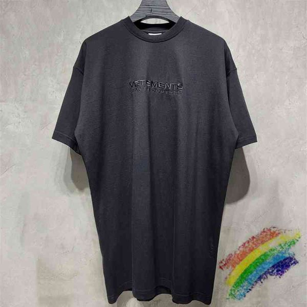 men's t-shirts shirt of the embroidery high stitching summer style vetements men's women 1:1, White;black
men's t-shirts shirt of the embroidery high stitching summer style vetements men's women 1:1, White;black