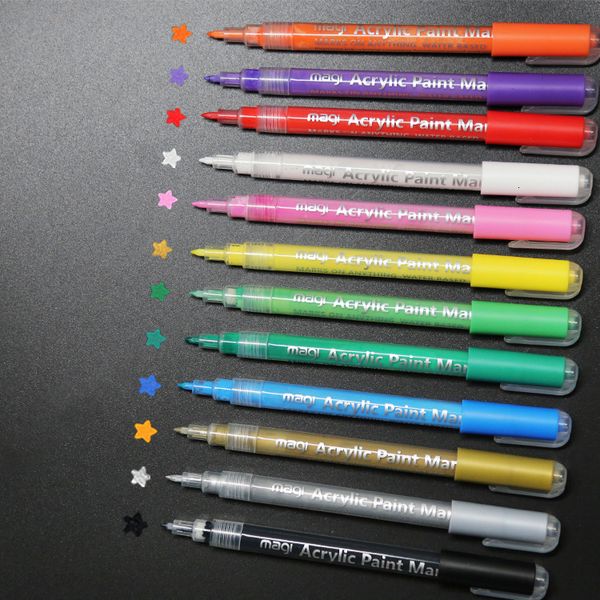 painting pens color single water mark 0.7mm ceramic painting acrylic art calligraphy marker pen, Black;red
painting pens color single water mark 0.7mm ceramic painting acrylic art calligraphy marker pen, Black;red
