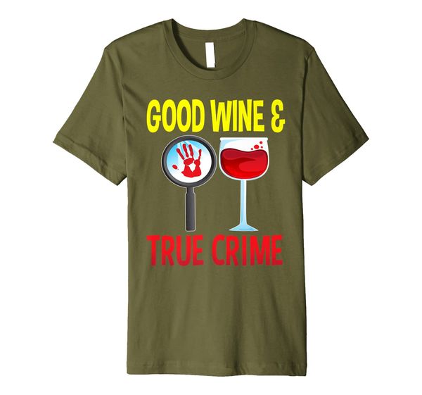 good wine and true crime murderino gifts for men women premium t-shirt, White;black
good wine and true crime murderino gifts for men women premium t-shirt, White;black