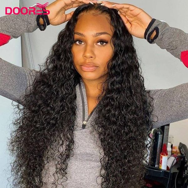 lace wigs 13x4 curly front human hair wig deep wave frontal for women 250% preplucked brazilian remy, Black;brown
lace wigs 13x4 curly front human hair wig deep wave frontal for women 250% preplucked brazilian remy, Black;brown
