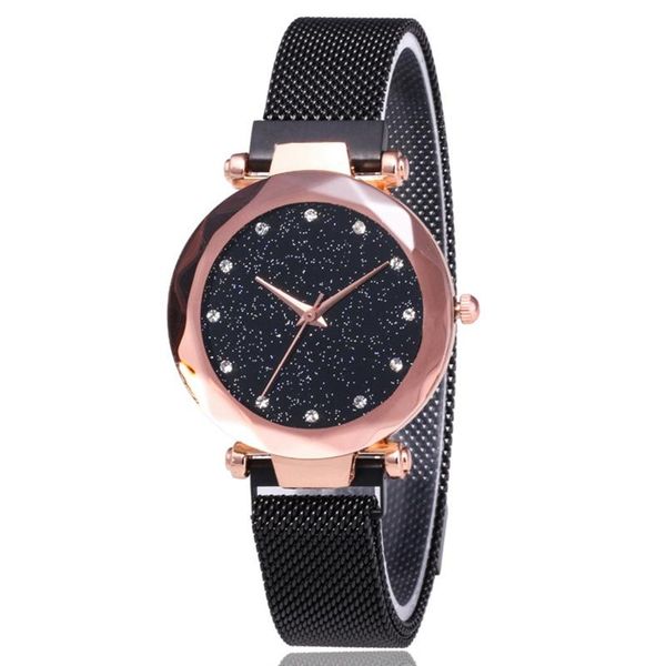 wristwatches luxury women watches mesh ladies clock magnet buckle starry diamond geometric surface casual dress quartz wristwatch, Slivery;brown
wristwatches luxury women watches mesh ladies clock magnet buckle starry diamond geometric surface casual dress quartz wristwatch, Slivery;brown