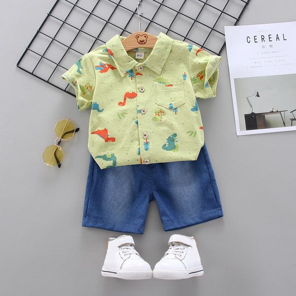 summer 2021 childrens clothing boy clothes baby set cartoon short sleeve t-shirt + pants 2 piece boy set, White
summer 2021 childrens clothing boy clothes baby set cartoon short sleeve t-shirt + pants 2 piece boy set, White
