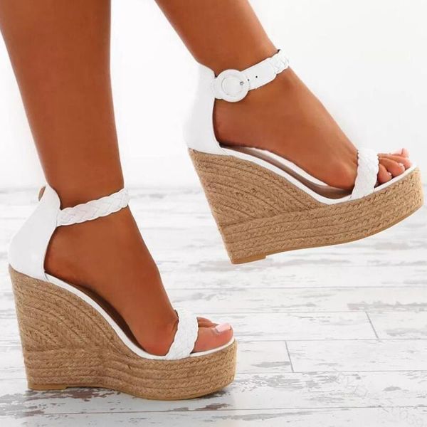 women sandals wedge platform espadrilles shoes summer open toe gladiator ladies roman, Black
women sandals wedge platform espadrilles shoes summer open toe gladiator ladies roman, Black