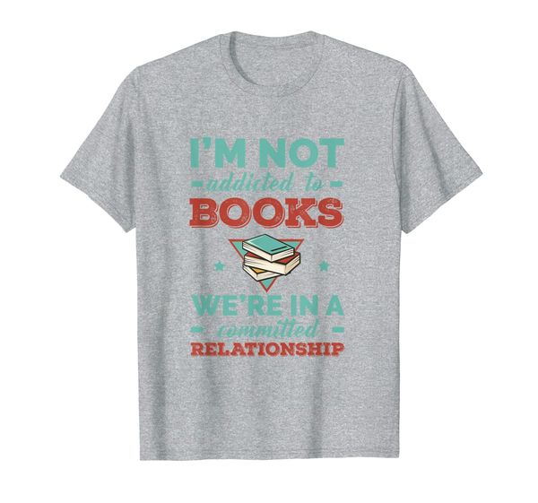 addicted to reading books nerdy book reader t-shirt, White;black
