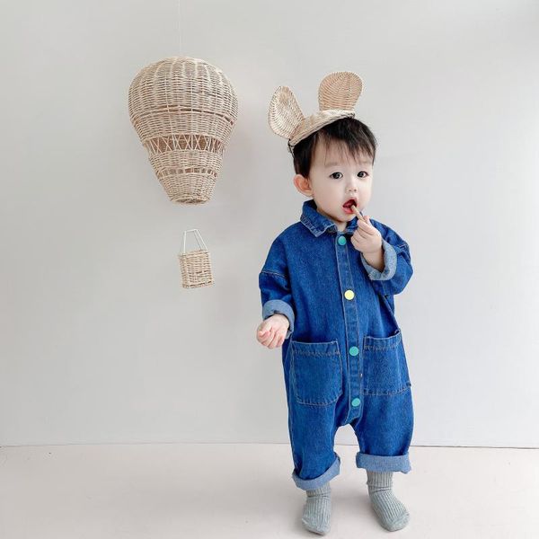 jumpsuits 2021 kids overalls denimn girls clothes autumn boys single breasted loose style palysuit, Blue
jumpsuits 2021 kids overalls denimn girls clothes autumn boys single breasted loose style palysuit, Blue