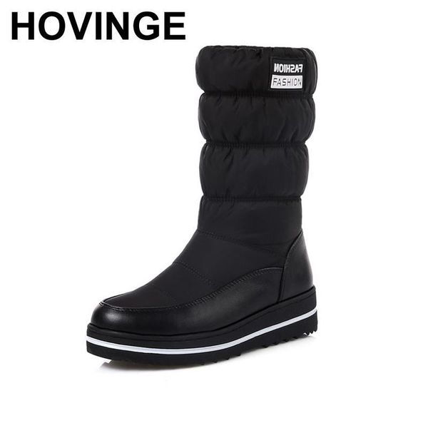 hovinge now boots women platform mid calf boots waterproof fashion winter for lady shoes, Black
hovinge now boots women platform mid calf boots waterproof fashion winter for lady shoes, Black